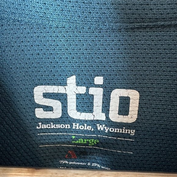 Stio Men's Casual Button Down Shirt - Teal - Picture 6 of 11